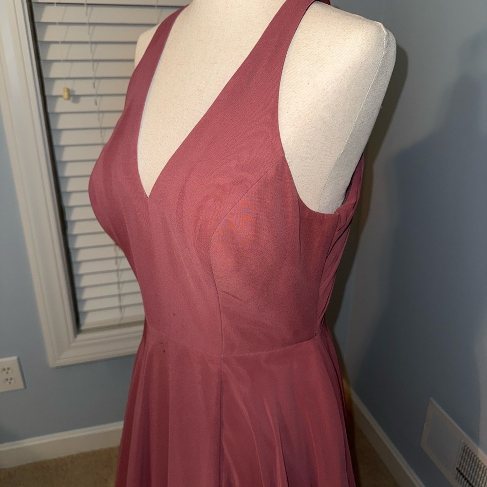 Elegant Sleeveless Pink Dress